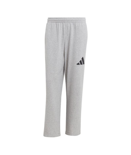 Calça adidas Wide French Terry Homem Cinza/Preto