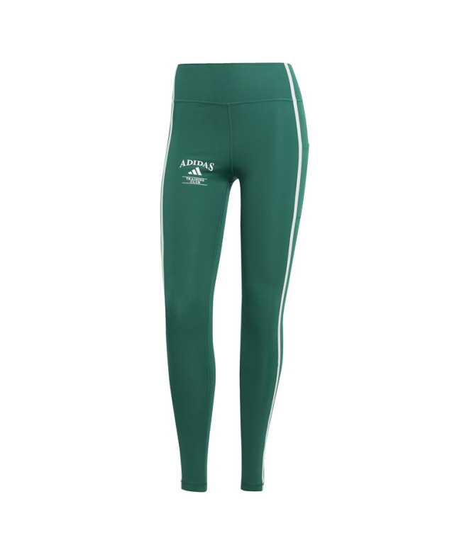 Malhas de Fitness adidas Opt Heritage Mulher Verde Escuro