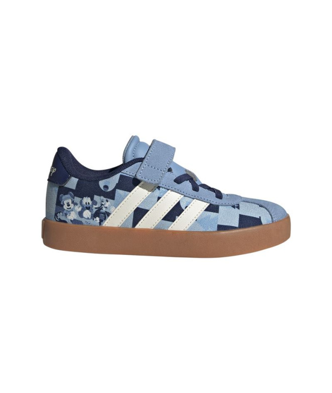 Zapatillas adidas VL Court Mickey El Infantil Azul