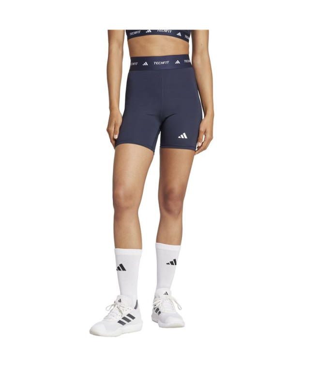Mallas de Fitness adidas Techfit Sho Mujer Azul...