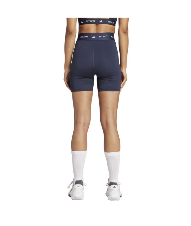 Mallas de Fitness adidas Techfit Sho Mujer Azul...