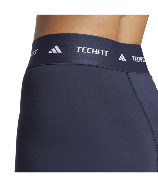 Mallas de Fitness adidas Techfit Sho Mujer Azul...