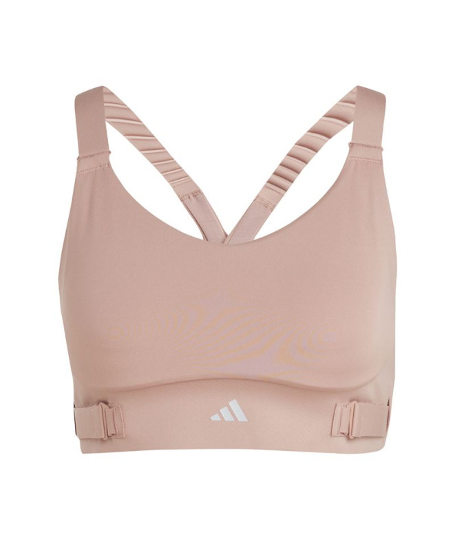 Sutiã esportivo de Fitness adidas Fastim Hs Bra Mulher Rosa