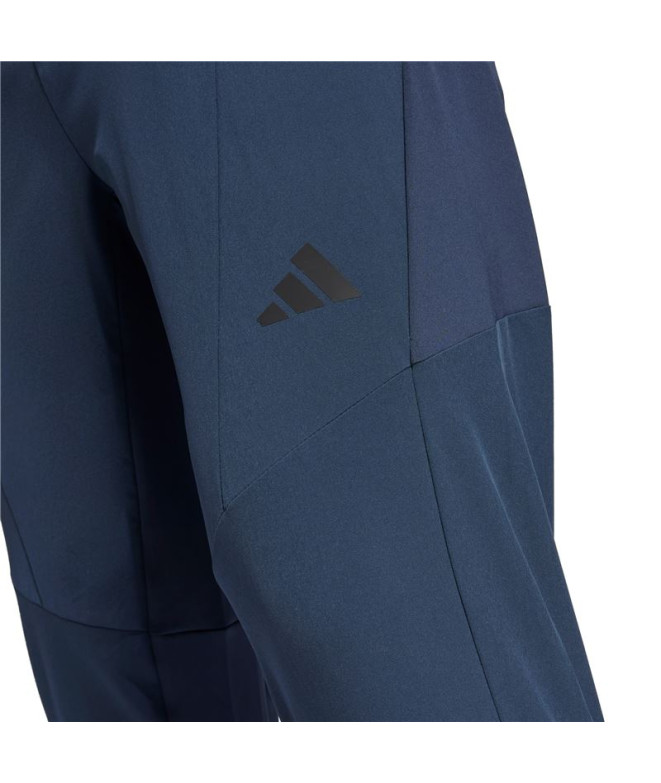 Calça de Fitness adidas D4T Hybrid Homem Azul