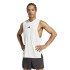 Camiseta de Fitness adidas D4T Int. Tank Homem Branco