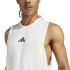 Camiseta de Fitness adidas D4T Int. Tank Homem Branco