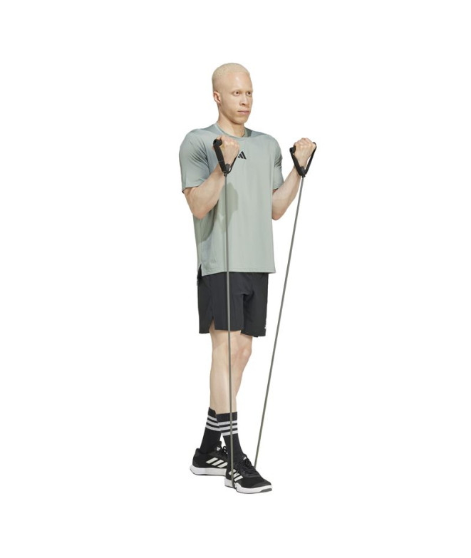 Camiseta de Fitness adidas D4T Int. Hombre Verde