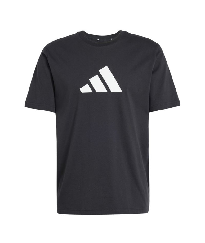 Camiseta adidas Future Icons 3Bar Hombre Negro