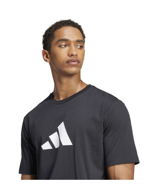 Camiseta adidas Future Icons 3Bar Hombre Negro