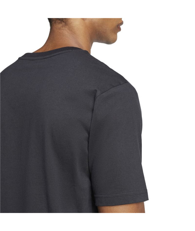 Camiseta adidas Future Icons 3Bar Homem Preto