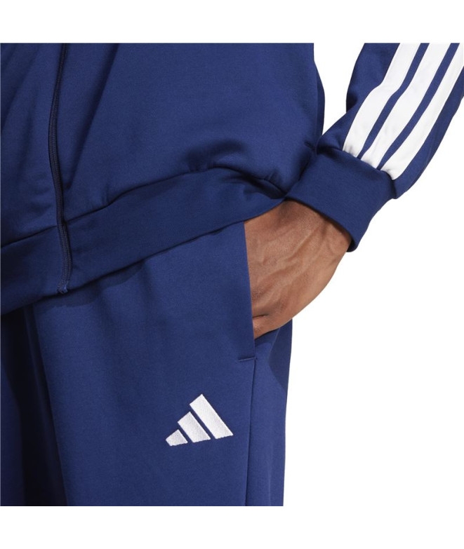 Chandal adidas 3Bandas Fl Tt Ts Homme Bleu Foncé