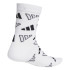 Meias adidas Monogram Sck 1P Infantil Branco/Preto