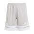 Pantalons de Football adidas Squadra25 Sho Enfant Gris/Blanc