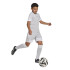 Pantalons de Football adidas Squadra25 Sho Enfant Gris/Blanc