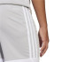 Pantalons de Football adidas Squadra25 Sho Enfant Gris/Blanc