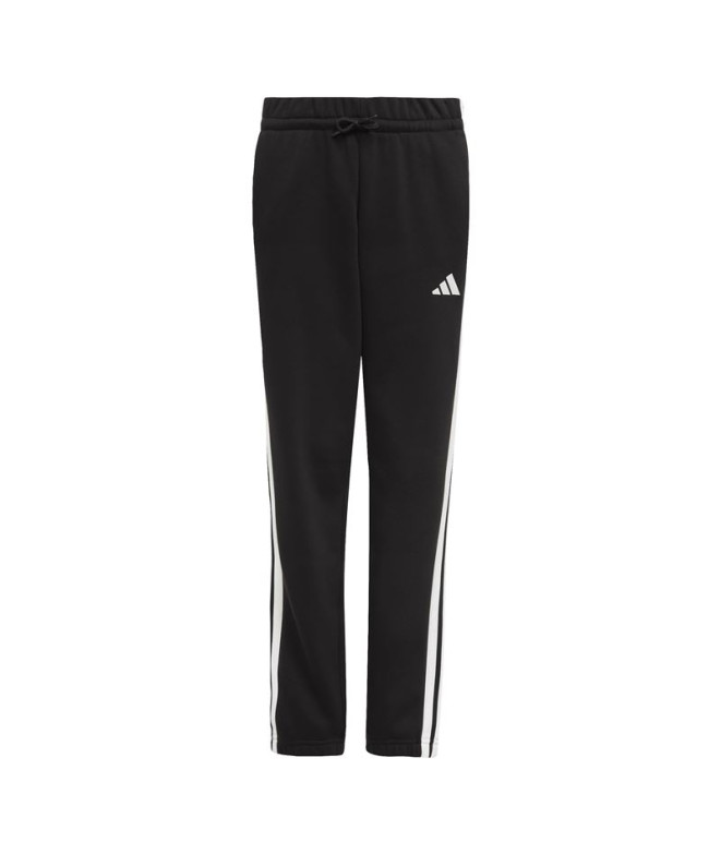 Pantalones adidas 3Bandas Fl 280 Infantil Negro/Blanco