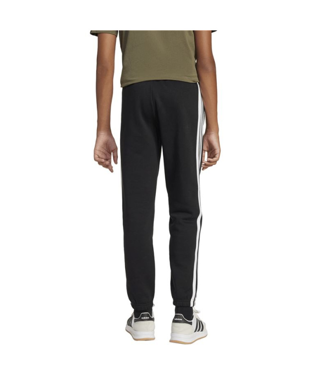 Calça adidas 3Bandas Fl 280 Infantil Preto/Branco