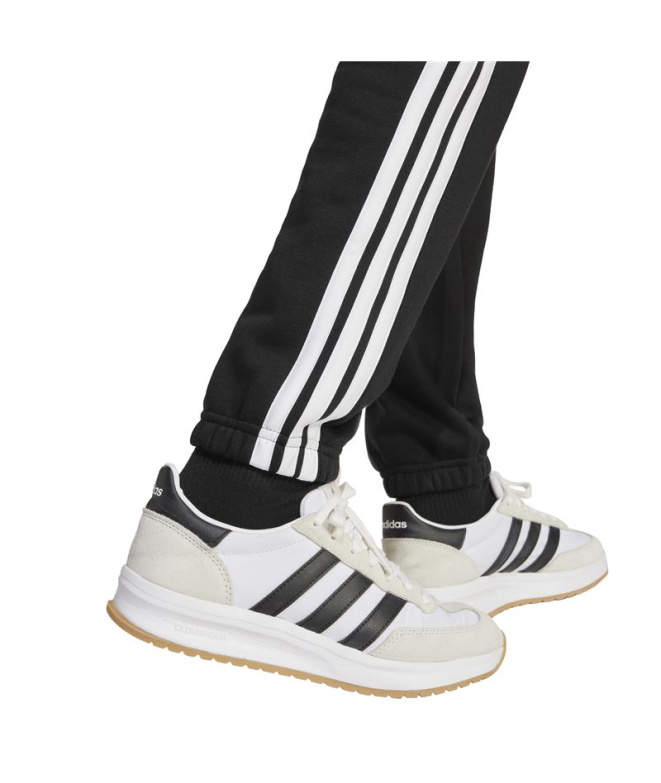 Calça adidas 3Bandas Fl 280 Infantil Preto/Branco