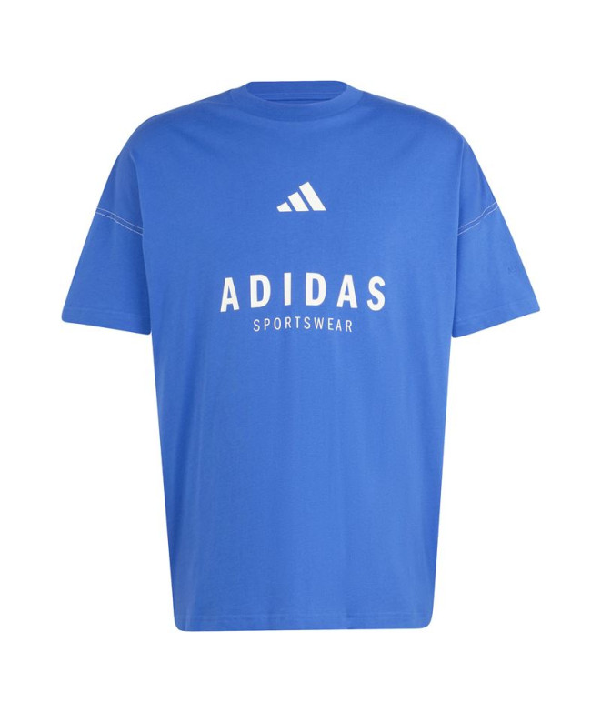 Camiseta adidas A Szn G Hombre Azul