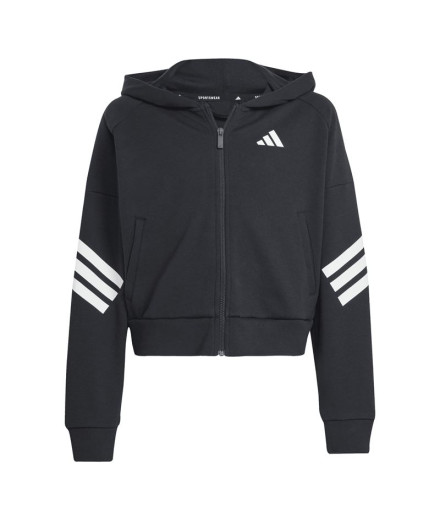 Moletom adidas Jg Future Icons 3Bandas Fz Menina...