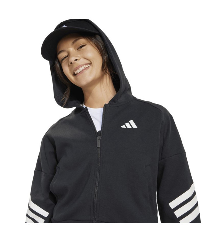 Sweat adidas Jg Future Icons 3Bandas Fz Fille...