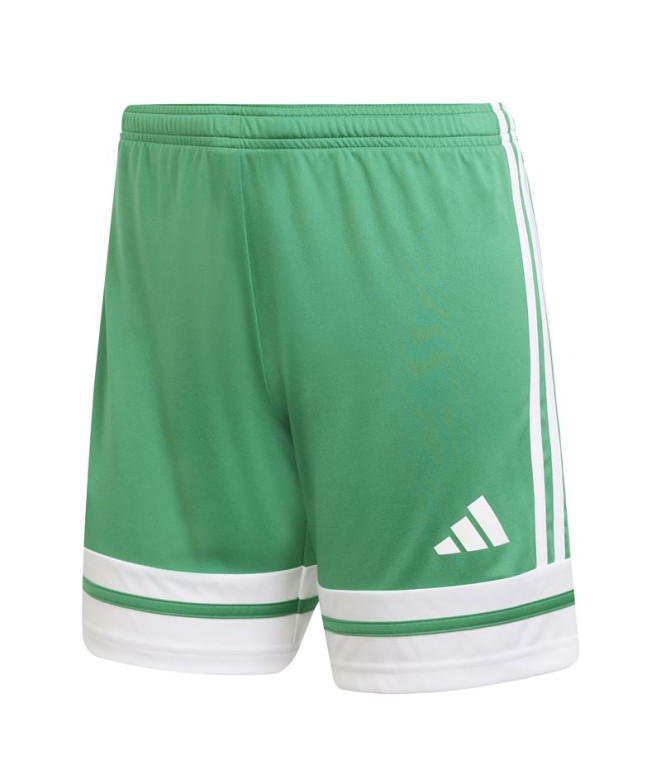 Pantalones de Fútbol adidas Squadra25 Sho Mujer Verde/Blanco