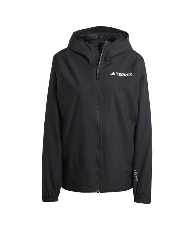 Casaco de Montanha adidas Terrex Multi 2L Rain.Rdy Mulher Preto