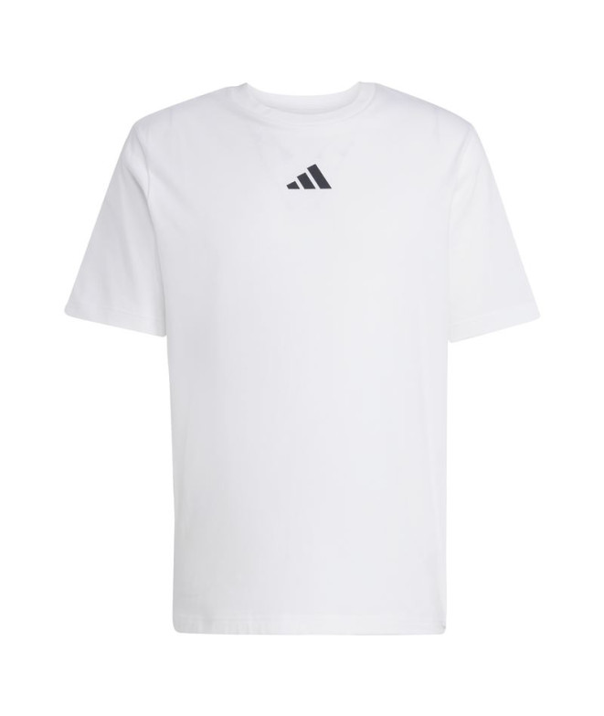 Camiseta Adidas G Eng Homem Branco