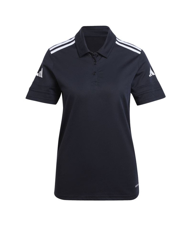 Polo de Fútbol adidas Squadra25 Mujer Negro/Blanco