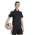 Polo de Futebol adidas Squadra25 Mulher Negro/Branco