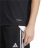 Polo de Futebol adidas Squadra25 Mulher Negro/Branco