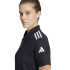 Polo de Futebol adidas Squadra25 Mulher Negro/Branco