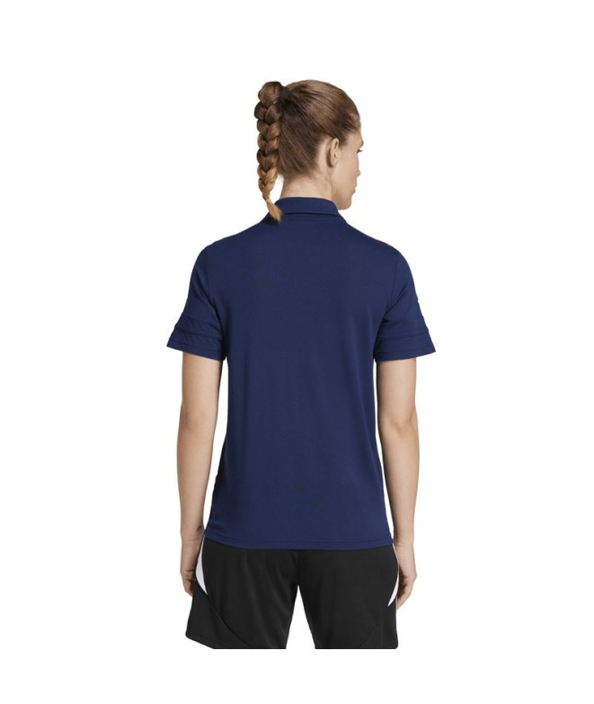 Polo de Fútbol adidas Squadra25 Mujer Azul/Blanco
