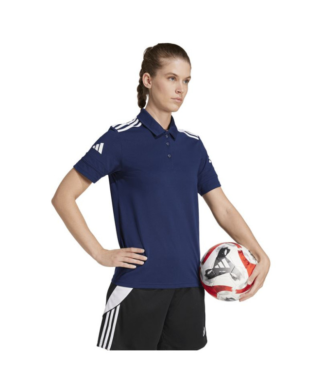 Polo de Fútbol adidas Squadra25 Mujer Azul/Blanco
