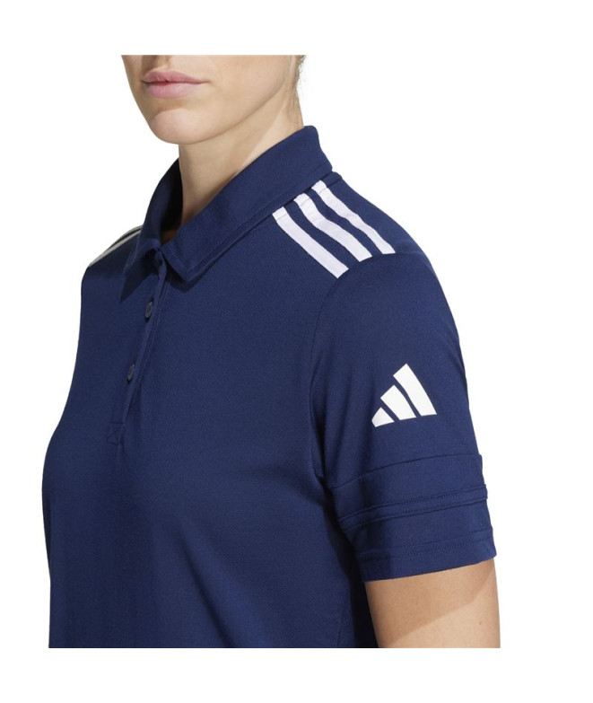 Polo de Fútbol adidas Squadra25 Mujer Azul/Blanco