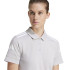 Polo de Futebol adidas Squadra25 Mulher Cinza/Branco