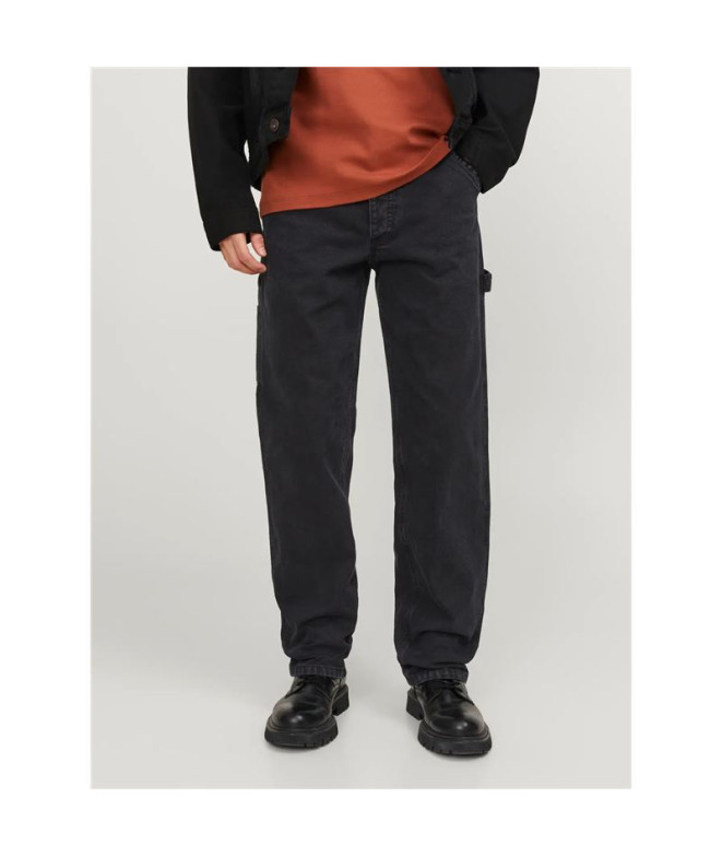 Pantalón Jack and Jones Jjieddie Jjcarpenter Mf 050 Black Hombre