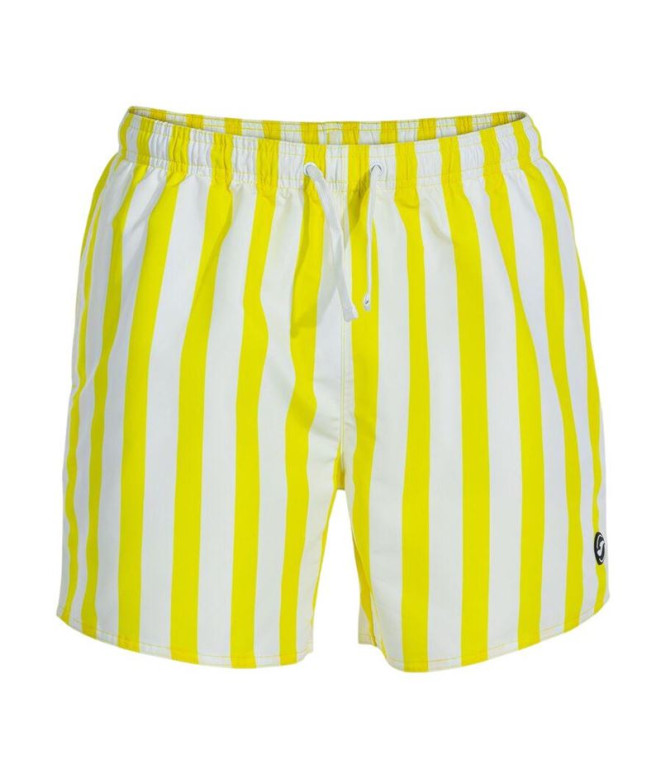 Bañador de Playa y piscina Joma Party Amarillo Blanco Niño