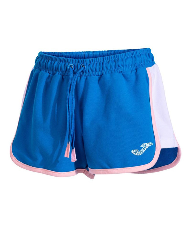 Pantalones De Fitness Joma Berry Azul Blanco Niña