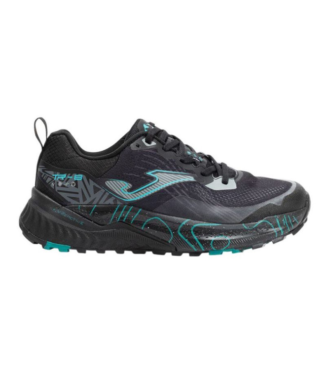 Zapatillas Joma Tr-8 2401 Negro Turquesa Niño
