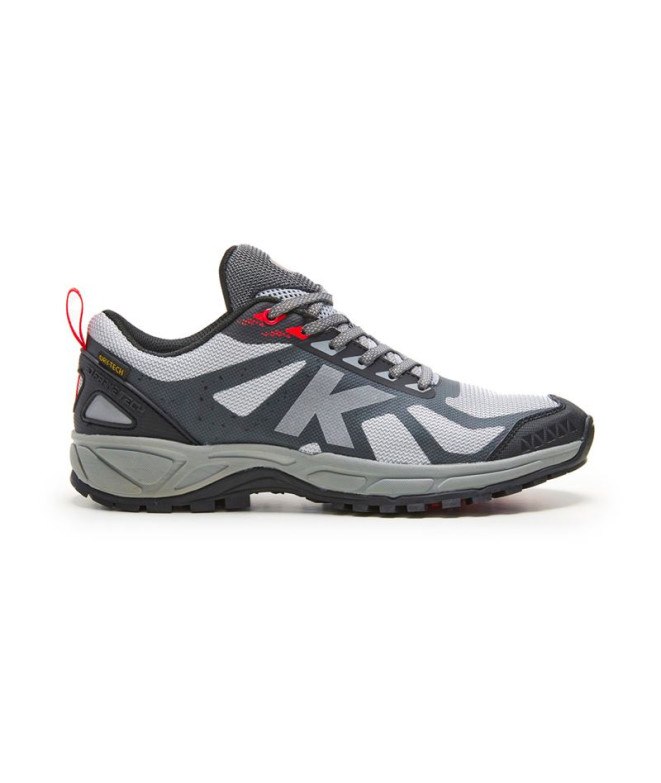 Chaussures De Running Kelme Trail Travel Gris et Anthracite