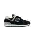 Chaussures New Balance 574 Core Hook & Loop Noir Enfant