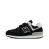 Sapatilhas New Balance 574 Core Hook & Loop Preto Infantil