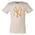 Camiseta New Era Nos Mlb Regular Neyyan Stnwht Hombre Light Beige