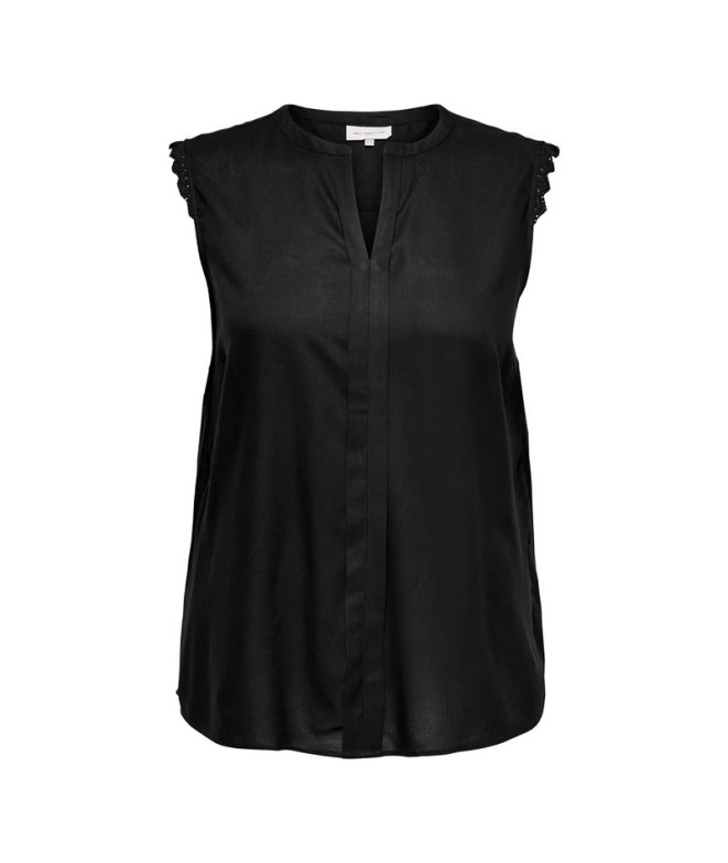Camiseta Only Carmumi Life Sl Noos Black Mujer