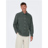 Camisa Only & Sons Onsalp Rlx 2Pkt Washd Cord Ls Noos Castor Gray Hombre