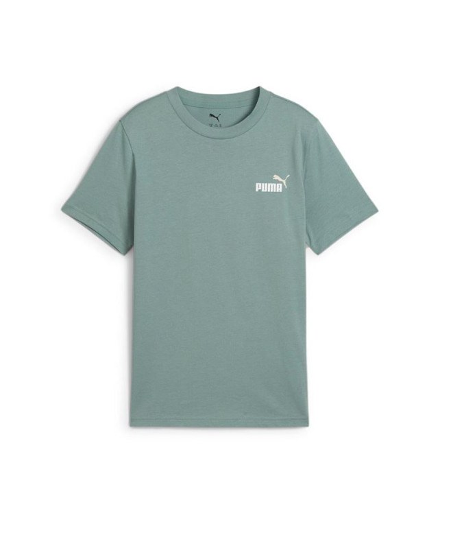 Camiseta Puma Essentials 2 Color Small No,Green Moon Infantil