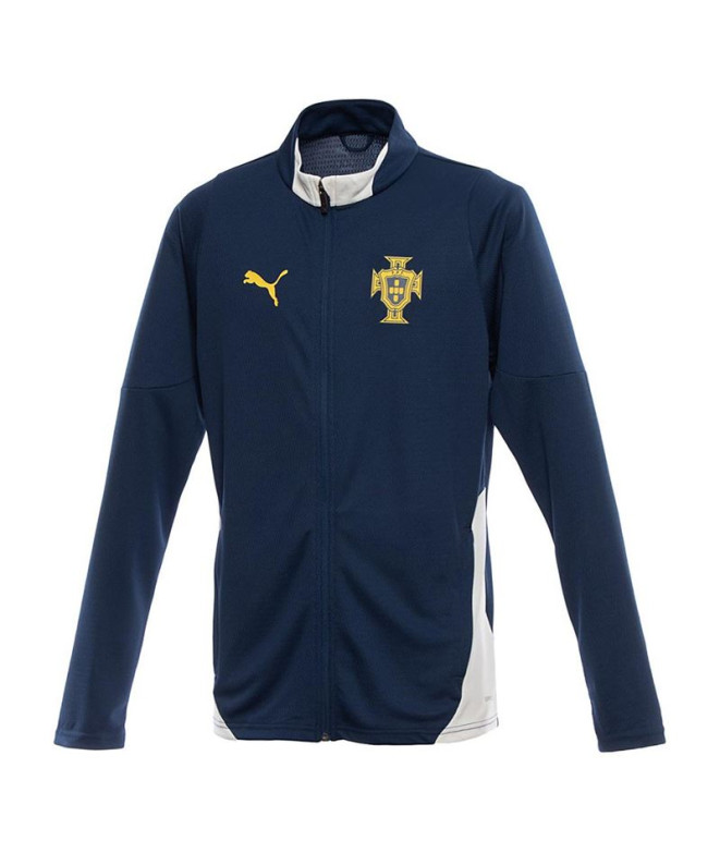 Veste de Football Puma Fpf Training, Bleu Persan Su, Homme