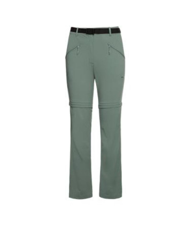 Pantalones Largos Trangoworld Buhler Sf Mujer Gris Azulado