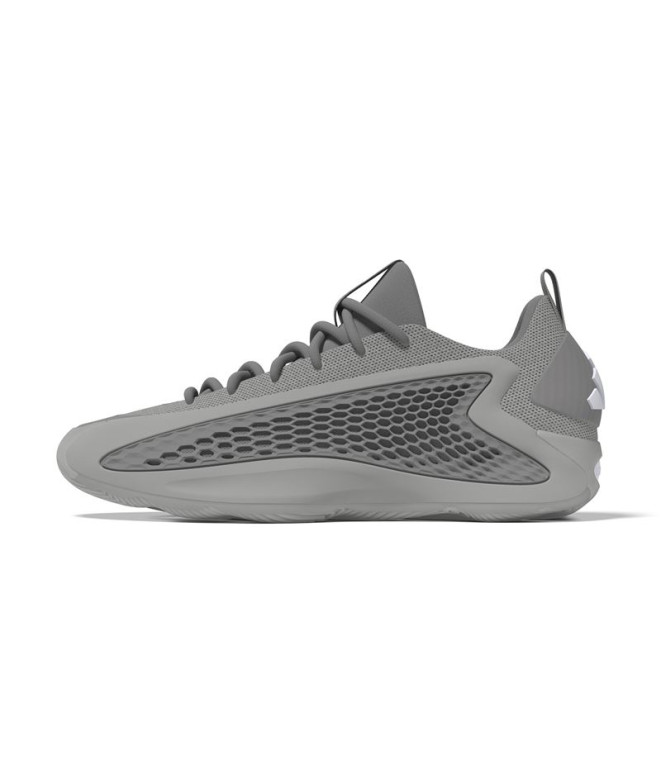 Sapatilhas de Basquetebol adidas Anthony Edwards 1 Low Infantil Cinza